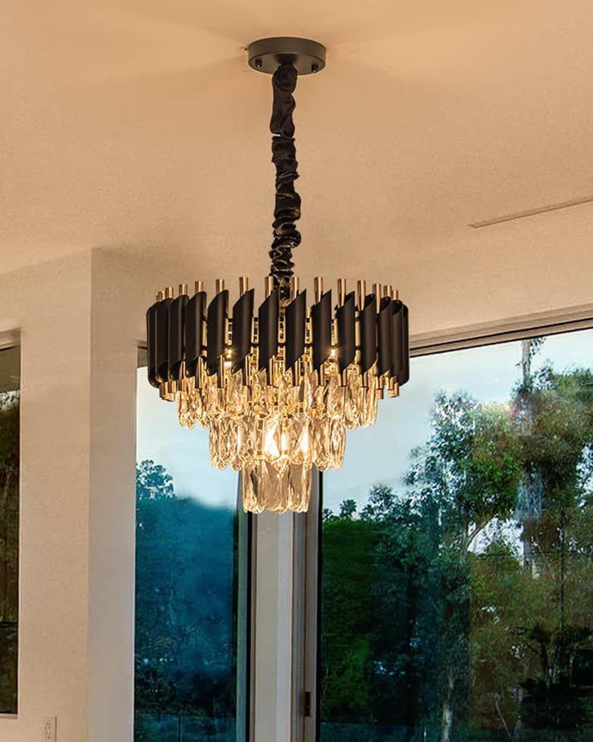 New modern ceiling chandelier for bedroom gold stainless steel light  fixtures home decoration led chandeliers lighting home lamp – N-Lighten