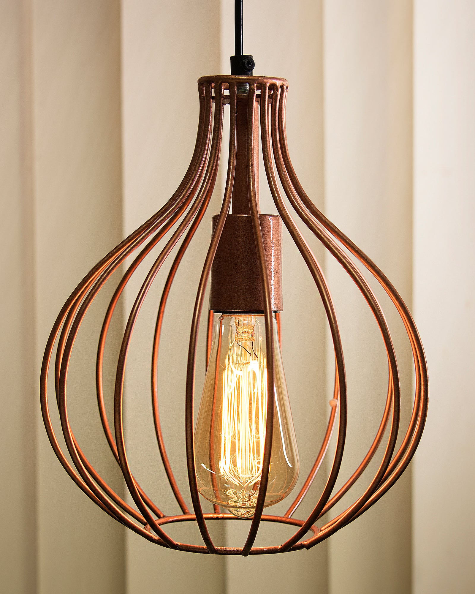 Hanging filament deals lights