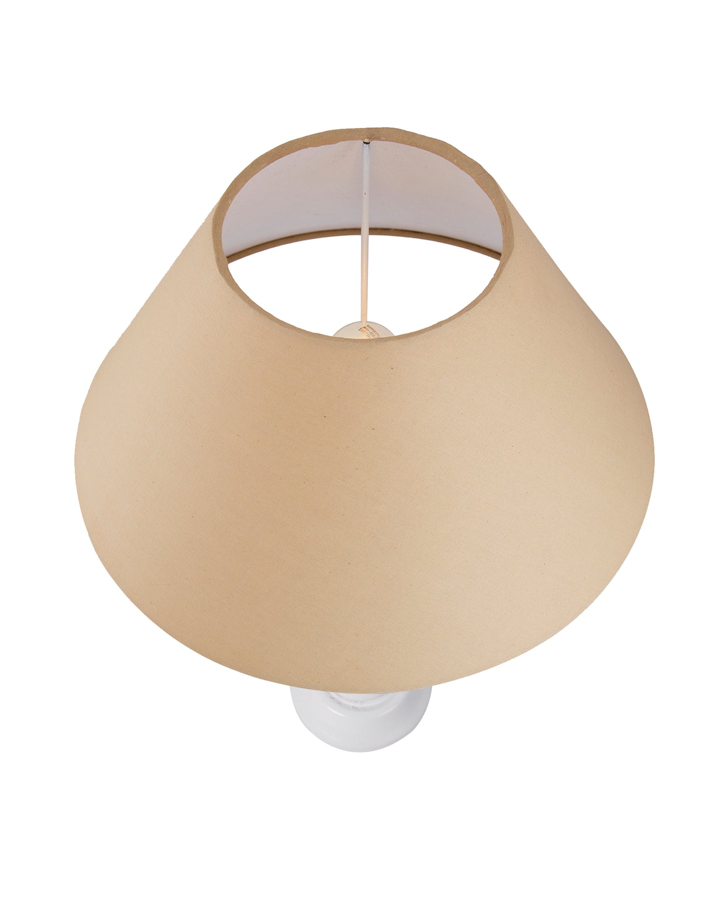 Classic Twister Table lamp white with Shade