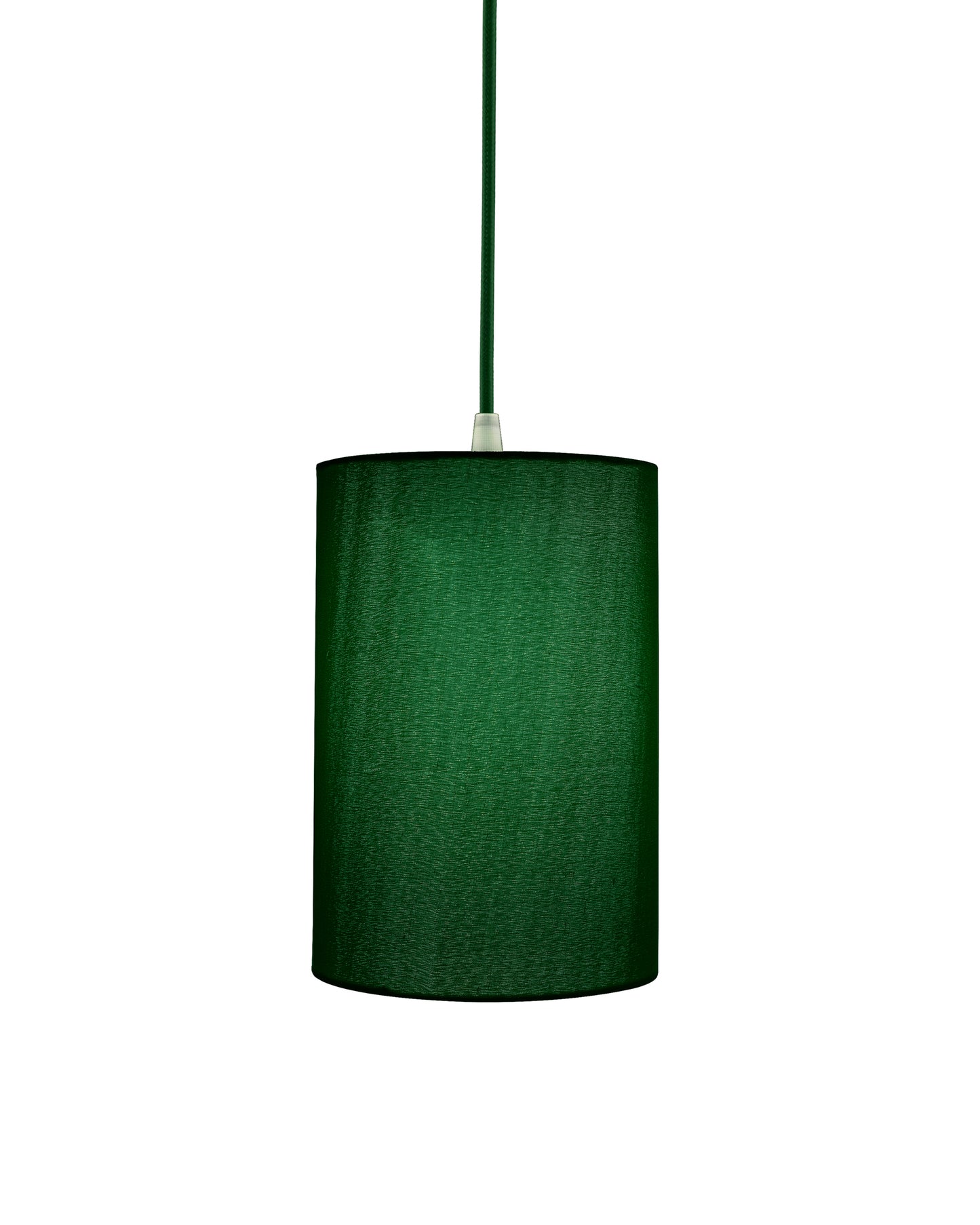 Classic Cylinder Hanging Shade, Hanging Pendant Light with Fixture