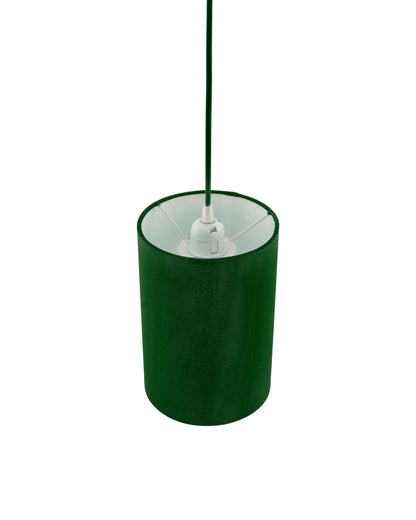 Classic Cylinder Hanging Shade, Hanging Pendant Light with Fixture