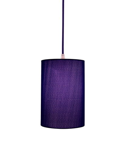 Classic Cylinder Hanging Shade, Hanging Pendant Light with Fixture