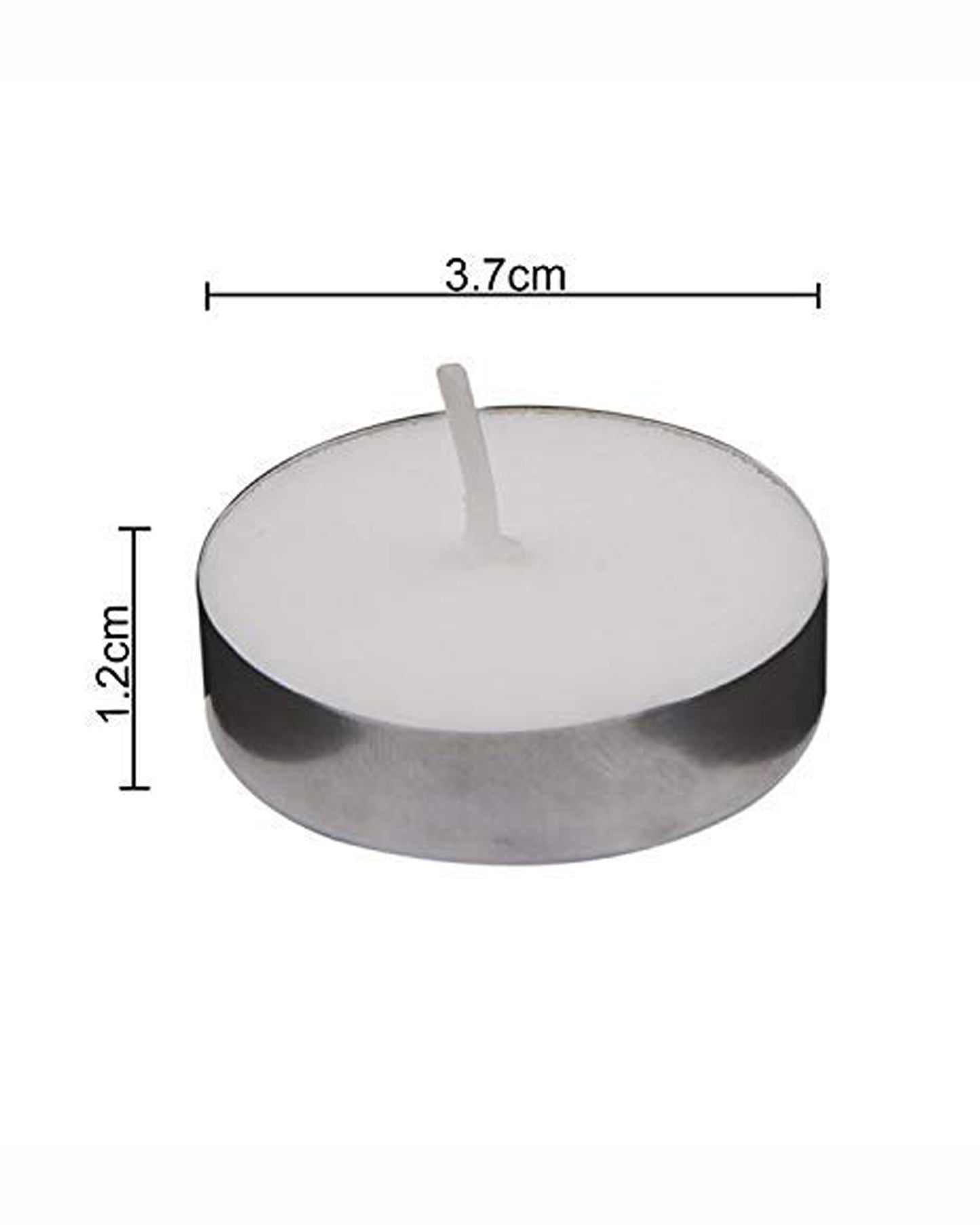 Wax Tealight Candles, Set of 50