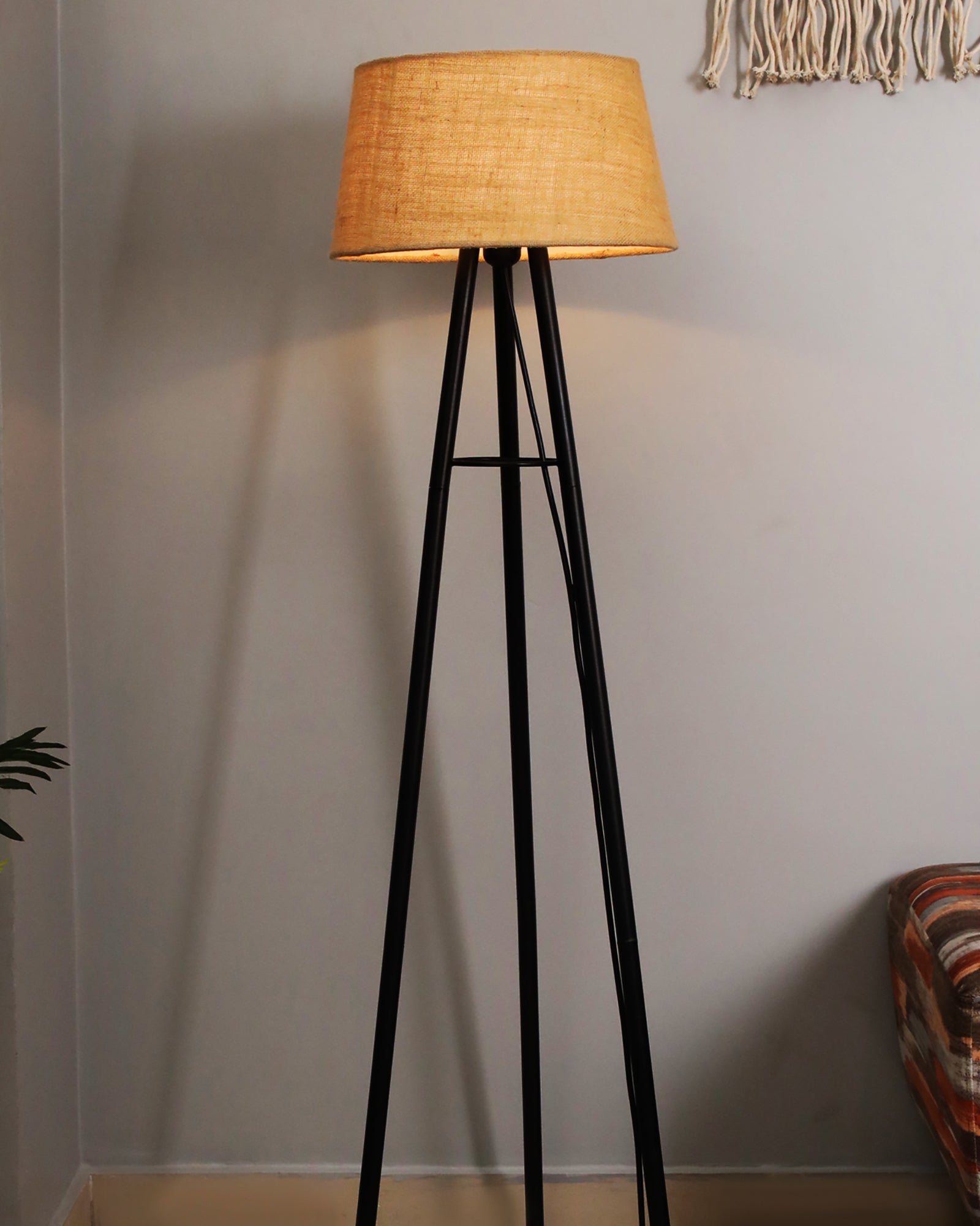 Tripod Floor selling Lamp, Iron lamp, Modern style, Metal Lamp