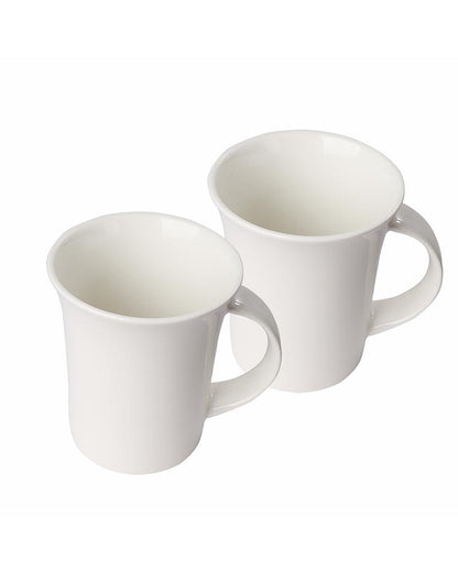 Classic Morning Tea, Coffee, Milk Mug, 280 ml, Porcelain, Set of 2