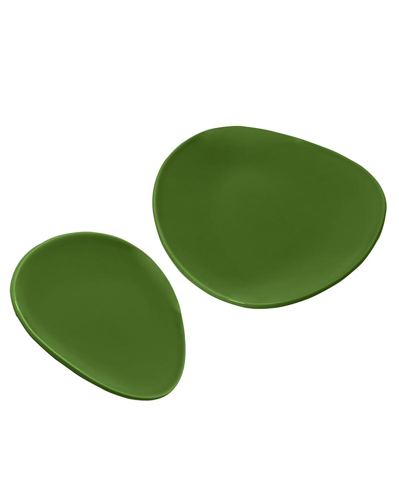 Porcelain Classic Serving Platter, Green, Island set