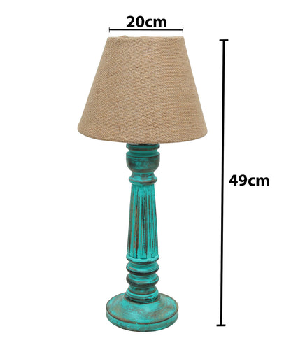 Traditional Country Cottage Table Lamp Antique Algae Athens Desk Lamp for Bedroom Living Room