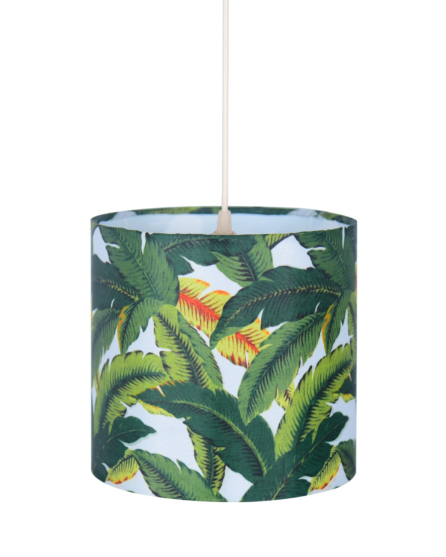 Birds Hanging Drum Lamp Shade, Decorative Light Lamp for Living Room, Home, Bedroom