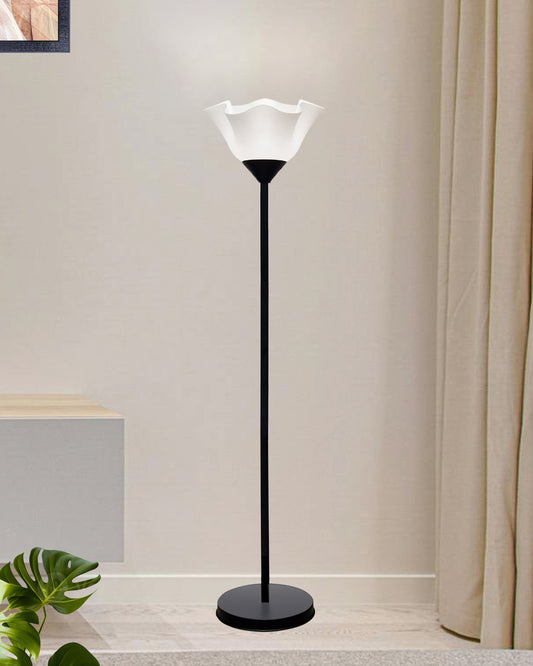 Sky Tulip Standing Lamps with Acrylic Shade,Modern Floor Lamp for Living Room, Bedrooms, Office  Straight